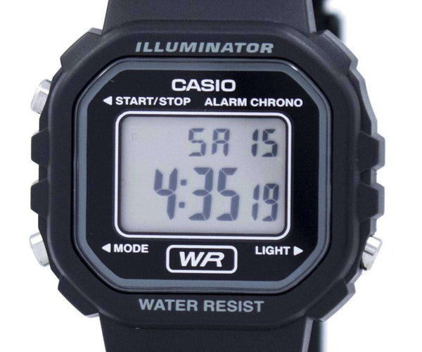 Casio Retro Vintage - Orologio da polso da donna al quarzo Casual bracciale e cassa in Resina di colore Blu display analogico nero - LA-20WH-2A