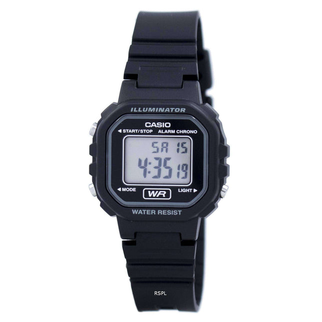 Casio Digital Quartz Alarm Chrono Illuminator LA-20WH-1ADF LA-20WH-1A Womens Watch