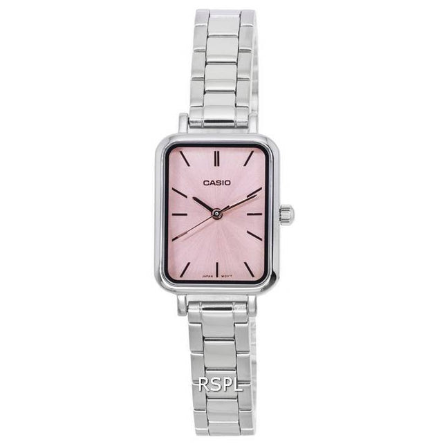 Casio Analog Pink Dial Quartz LTP-V009D-4E LTPV009D-4E Women's Watch