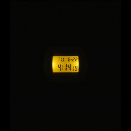 Casio Digital Resin Strap White Dial Quartz LW-204-7A Unisex Watch
