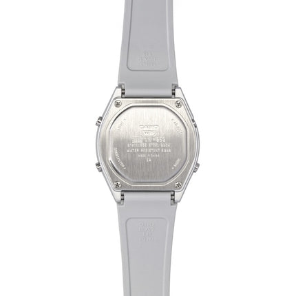 Casio Digital Resin Strap White Dial Quartz LW-204-7A Unisex Watch