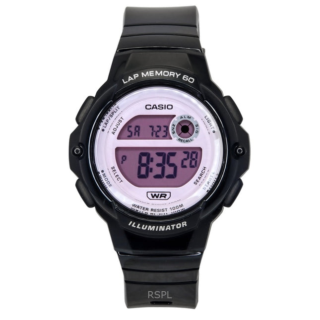 Casio Standard Digital Black Resin Strap Quartz LWS-1200H-1A2V 100M Women's Watch
