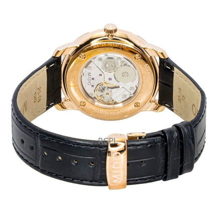 Mido Baroncelli Limited Edition Leather Black Dial Automatic M037.405.36.050.00 Men's Watch