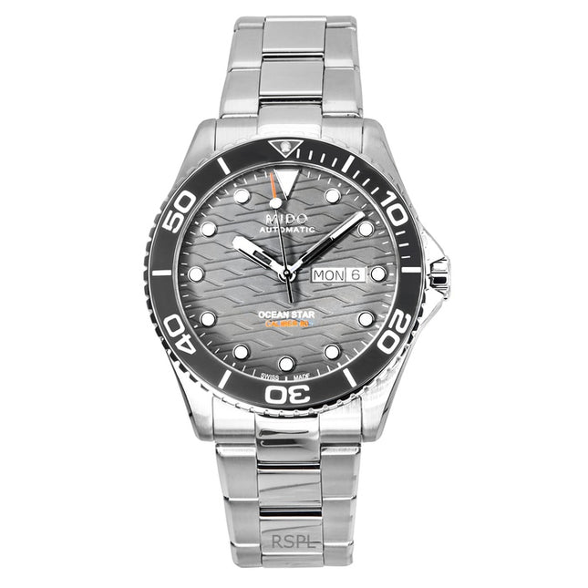 Mido Ocean Star 200C Stainless Steel Grey Dial Automatic Diver's M042.430.11.081.00 200M Men's Watch