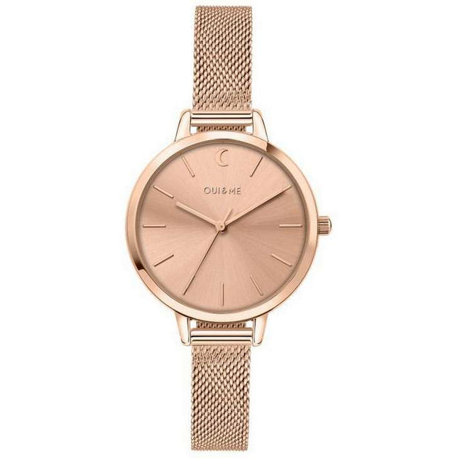 Oui & Me Petite Amourette Rose Gold Tone Stainless Steel Quartz ME010095 Women's Watch