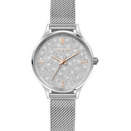 Oui  Me Bichette White Dial Stainless Steel Quartz ME010270 Womens Watch