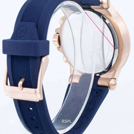Michael Kors Chronograph Dylan Navy Silicone Strap MK8295 Mens Watch