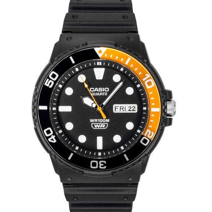 Casio Analog Resin Strap Black Dial Quartz MRW-230H-1E4V 100M Men's Watch