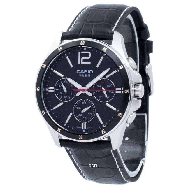 Casio Enticer Analog Quartz MTP-1374L-1AV MTP1374L-1AV Men's Watch