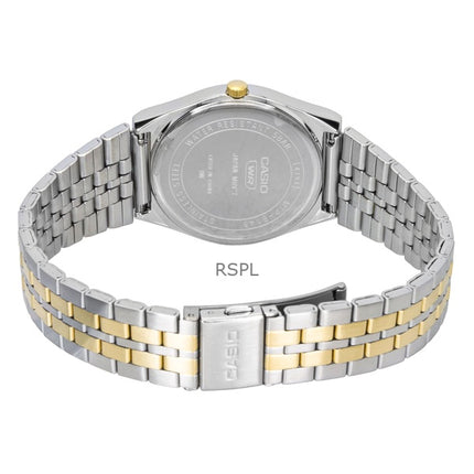 Casio Analog Two Tone Stainless Steel White Dial Quartz MTP-B145SG-7AV Men's Watch