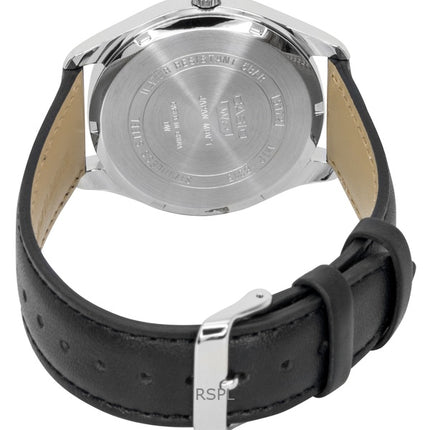 Casio Analog Leather Strap Green Dial Quartz MTP-B315L-3AV Men's Watch