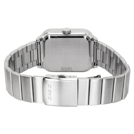 Casio Standard Analog Stainless Steel Black Dial Quartz MTP-M306D-1AV Men's Watch