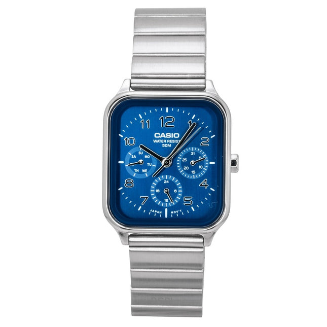 Casio Standard Analog Stainless Steel Blue Dial Quartz MTP-M306D-2AV Men's Watch