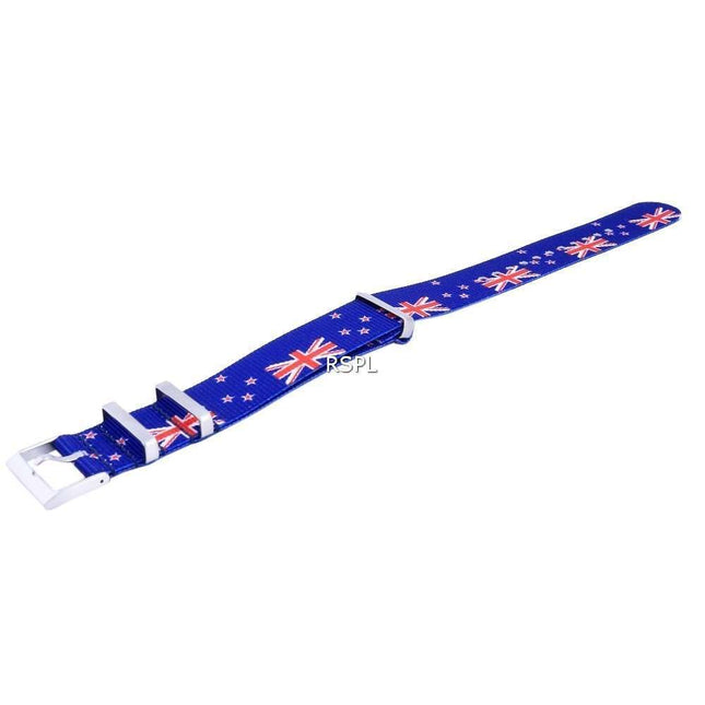 Ratio NATO31 New Zealand National Flag Pattern Polyester 22mm NATO31 Watch Strap