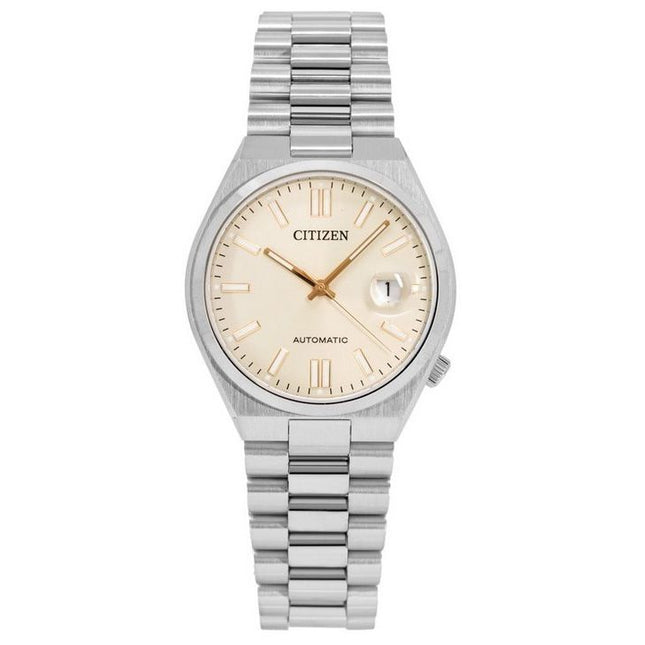 Citizen Tsuyosa Stainless Steel Beige Dial Automatic NJ0151-88W Men's Watch