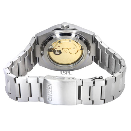 Citizen Zenshin Super Titanium Blue Dial Automatic NJ0180-80L 100M Men's Watch