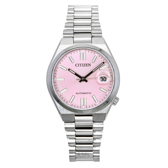 Citizen Tsuyosa Stainless Steel Pink Dial Automatic NJ0200-50Z Women's Watch