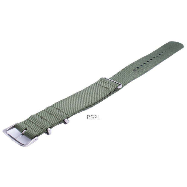 Ratio Nato9 Green Nylon Watch Strap 22mm