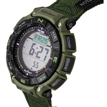 Casio Pro Trek Climber Line Digital Cloth Strap Solar PRG-340B-3 100M Men's Watch