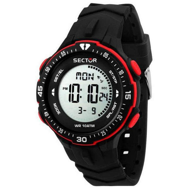 Sector EX-26 Digital Silicon Strap Quartz R3251280001 100M Watch