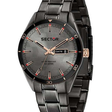 Sector 770 Sunray Gun Dial Stainless Steel Quartz R3253516001 100M Men's Watch