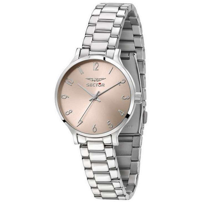Sector 370 Light Rose Sunray Dial Stainless Steel Quartz R3253522501 Women's Watch