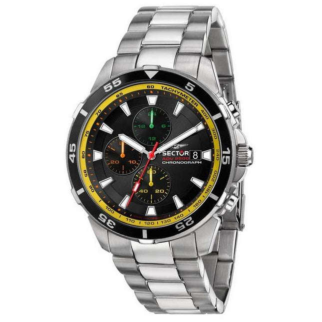 Sector ADV2500 Chronograph Black Dial Stainless Steel Quartz R3273643006 100M Men's Watch