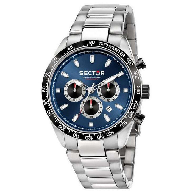 Sector 245 Chronograph Blue Dial Stainless Steel Quartz R3273786014 100M Men's Watch