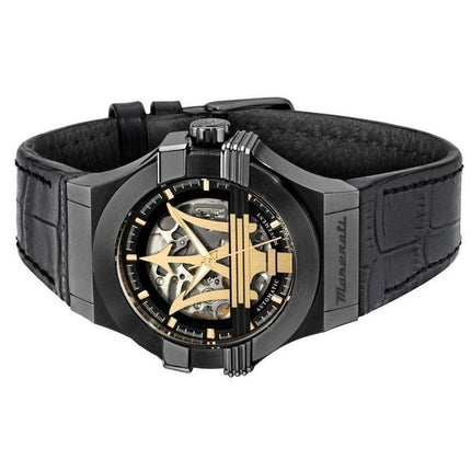 Maserati Potenza Skeleton Dial Automatic R8821108036 100M Men's Watch