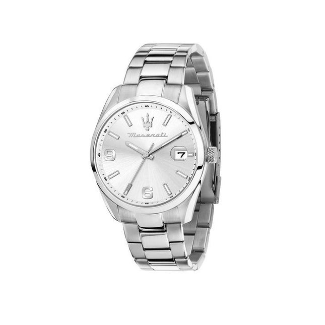Maserati Attrazione Stainless Steel Silver Dial Quartz R8853151014 Men's Watch