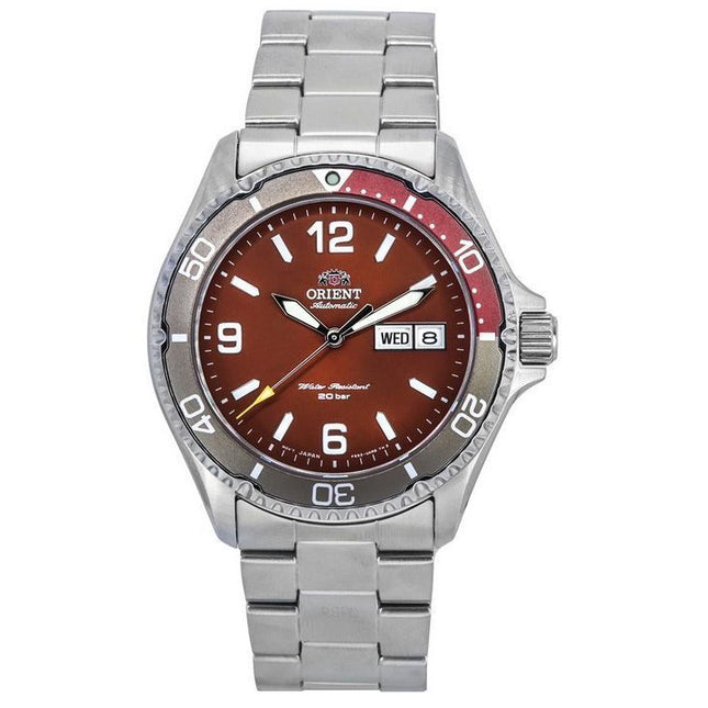 Orient Sports Kamasu Mako III Stainless Steel Red Dial Automatic Diver's RA-AA0820R19B RA-AA0820R39B 200M Men's Watch