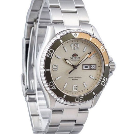 Orient Mako III Kamasu Stainless Steel Silver Dial Automatic Diver's RRA-AA0821S19B RA-AA0821S39B 200M Men's Watch