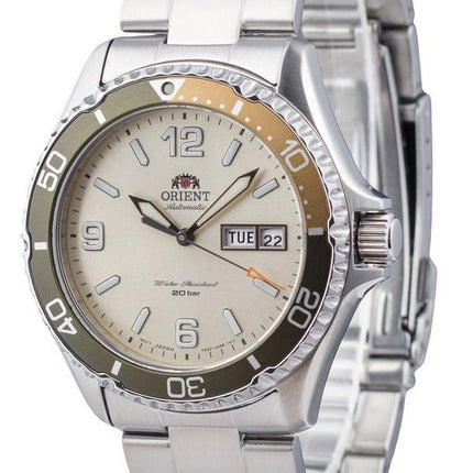 Orient Mako III Kamasu Stainless Steel Silver Dial Automatic Diver's RRA-AA0821S19B RA-AA0821S39B 200M Men's Watch