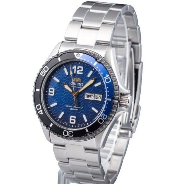 Orient Sports Mako 20th Anniversary Limited Edition Blue Dial Automatic Divers RA-AA0822L19B 200M Mens Watch