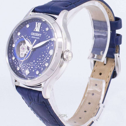 Orient Automatic RA-AG0018L10B Open Heart Dimond Accents Women's Watch