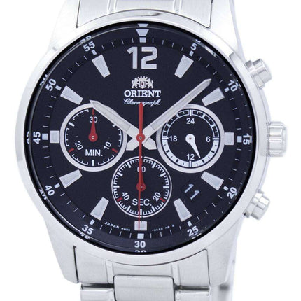 Orient Sports Chronograph Quartz Japan Made RA-KV0001B00C Men's Watch