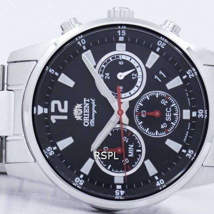 Orient Sports Chronograph Quartz Japan Made RA-KV0001B00C Men's Watch