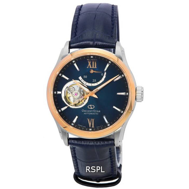 Orient Star Contemporary Limited Edition Open Heart Blue Dial Automatic RE-AT0015L00B 100M Men's Watch