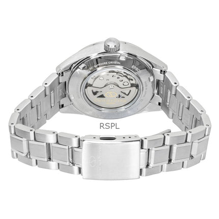 Orient Star Keshiki Limited Edition Stainless Steel Open Heart Blue Grey Dial Automatic RE-AV0132L 100M Men's Watch