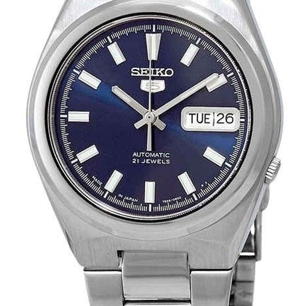 Refurbished Seiko Stainless Steel Blue Dial Automatic SNKC51J1 Men's Watch