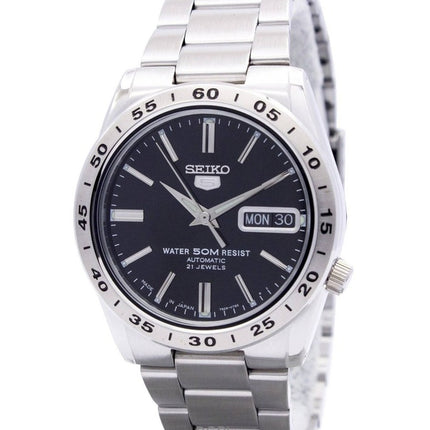 Refurbished Seiko 5 Black Dial Automatic 21 Jewels SNKE01J1 Men's Watch
