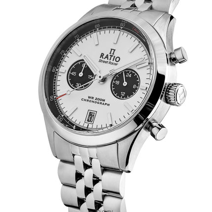 Ratio Street Racer Chronograph RTC022 200M Panda Dial Watch