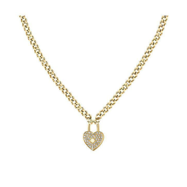 Morellato Abbraccio Gold Tone Stainless Steel Necklace SABG25 For Women
