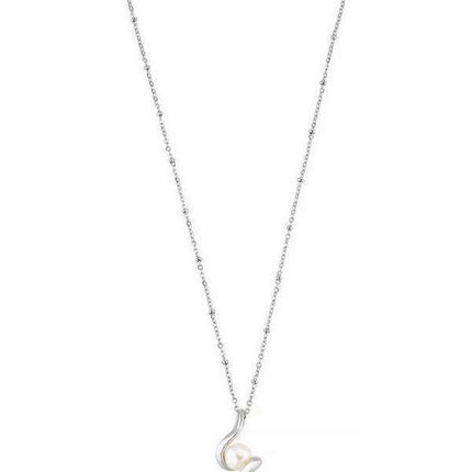 Morellato Luminosa Stainless Steel Cultured Pearls SAET10 Womens Necklace