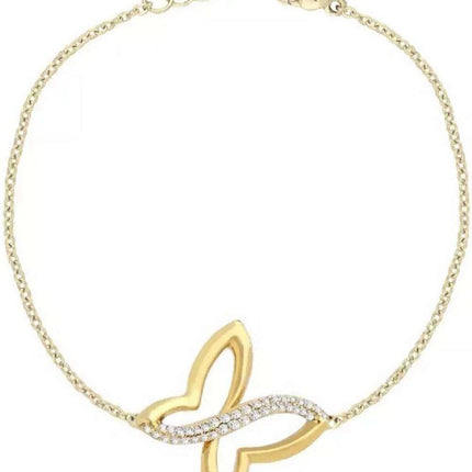 Morellato Battito Rhodium Plated Gold Tone SAHO13 Womens Bracelet