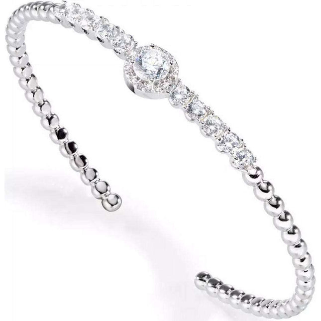 Morellato Tesori Sterling Silver Cuff SAIW07 Womens Bracelet