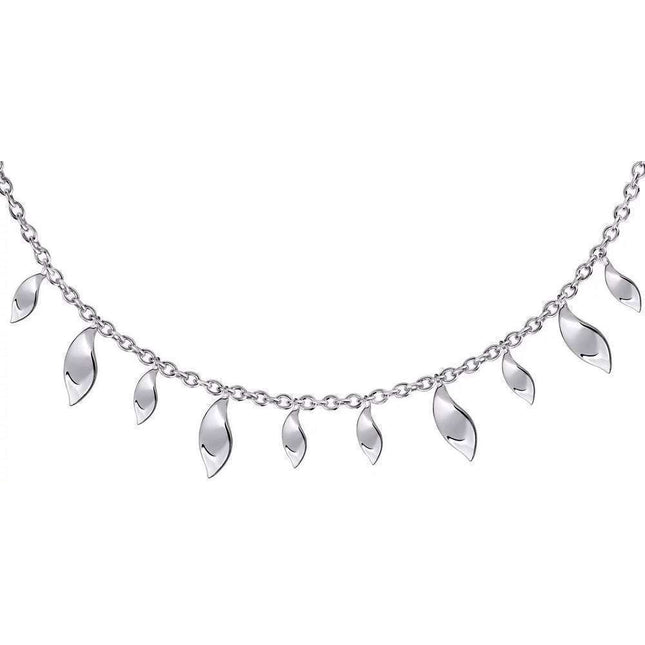 Morellato Foglia Sterling Silver SAKH43 Womens Necklace