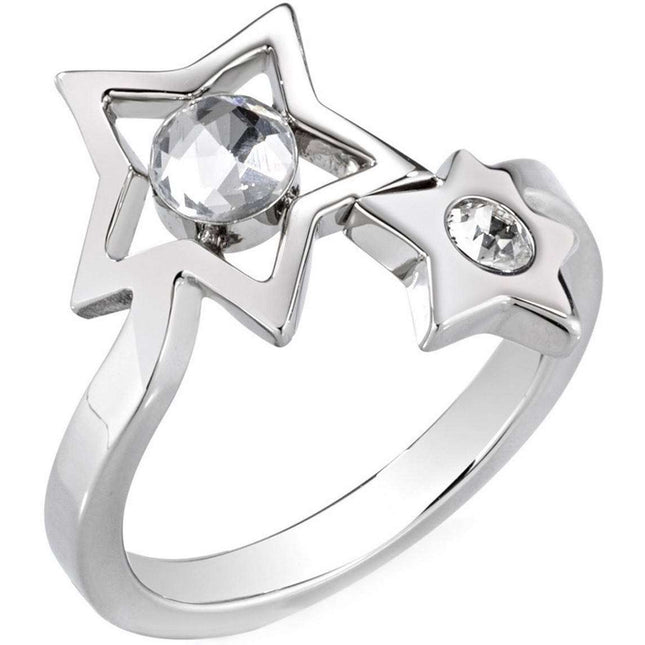 Morellato Cosmo Stainless Steel Star Shaped SAKI17014 Womens Ring