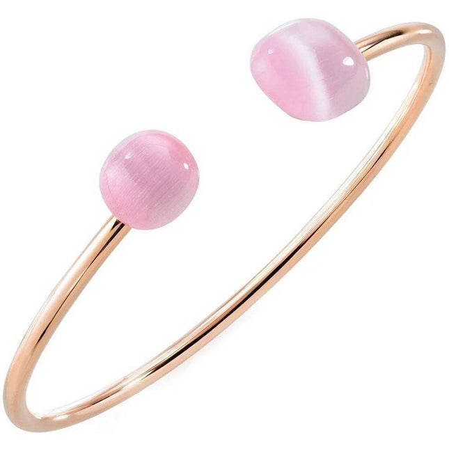 Morellato Gemma Sterling Silver Rose Gold Tone SAKK27 Womens Bracelet