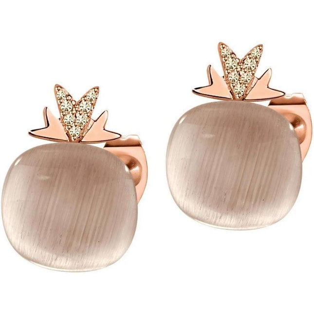 Morellato Gemma Rose Gold Tone Sterling Silver SAKK80 Womens Earring
